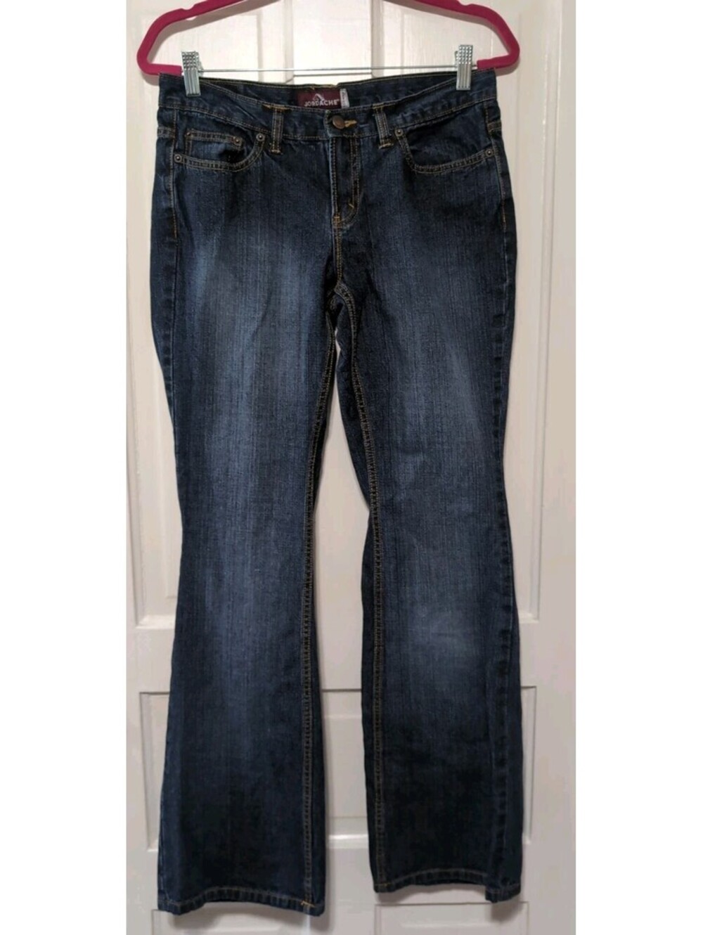 Vintage Jordache Lo-Rise Bootcut Jeans Y2K Retro Juniors 15/16 Long(1530)B